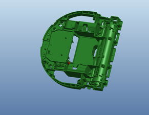 掃地機底座模具設計三維模型下載指南